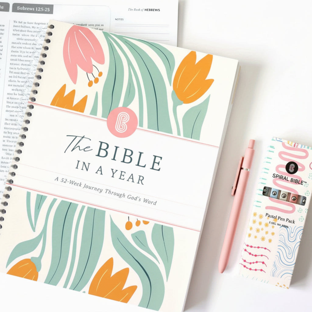 Flexible Weekly Monthly Spiral Notebook Planner - Lusomart