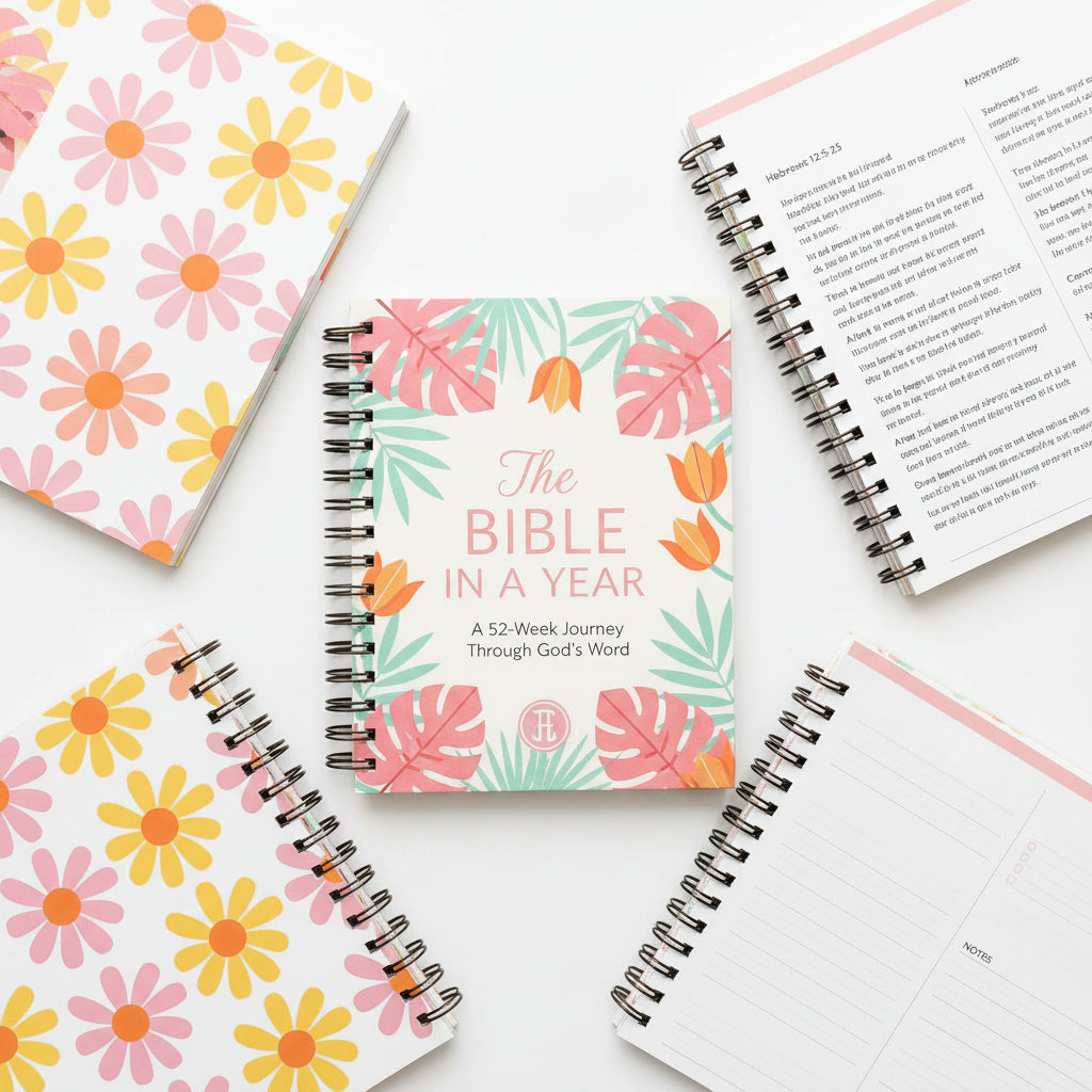 Flexible Weekly Monthly Spiral Notebook Planner