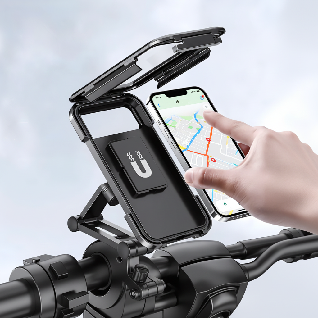 Universal Bike Phone Holder Waterproof Adjustable Mount - Lusomart