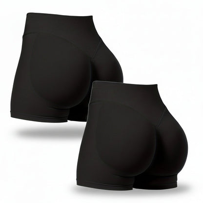 High Waist Fitness Shorts Women's Butt Lift Gym Wear - Lusomart