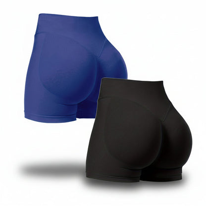 High Waist Fitness Shorts Women's Butt Lift Gym Wear