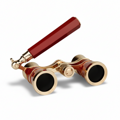 Compact Theater Binoculars with Clear Vision Folding Design