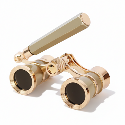 Compact Theater Binoculars with Clear Vision Folding Design