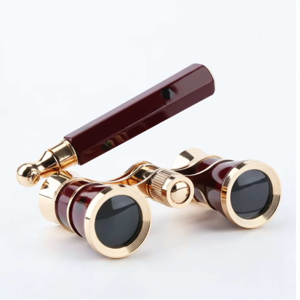Compact Theater Binoculars with Clear Vision Folding Design