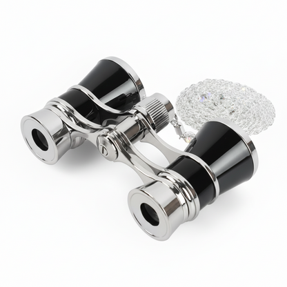 Compact Theater Binoculars with Clear Vision Folding Design