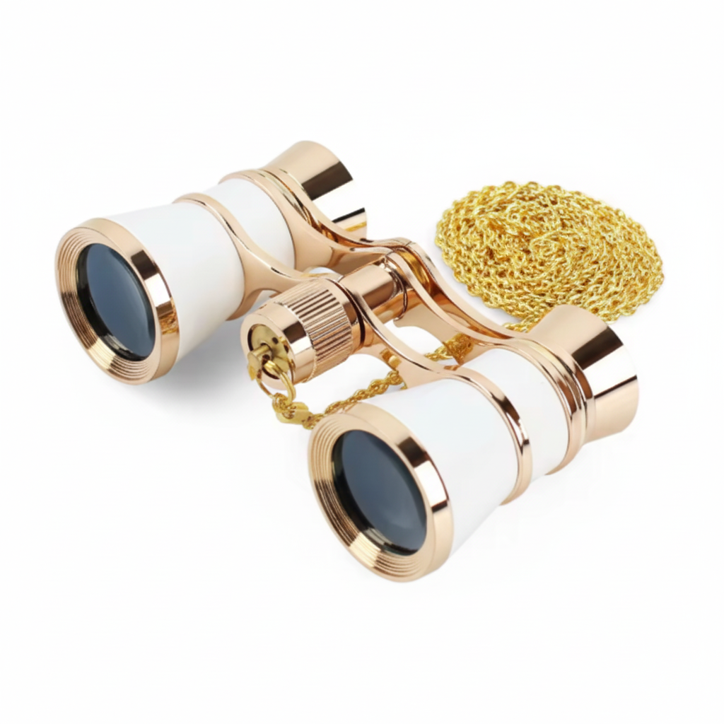 Compact Theater Binoculars with Clear Vision Folding Design