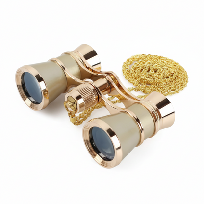 Compact Theater Binoculars with Clear Vision Folding Design