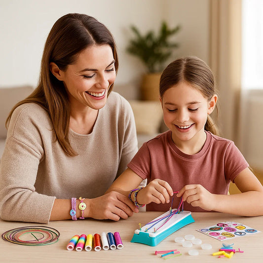 DIY Beaded Jewelry Making Craft Kit for Friends - Lusomart
