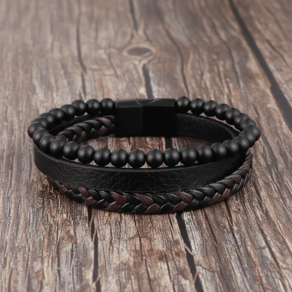 Calming Gemstone Beaded Anxiety Relief Bracelet