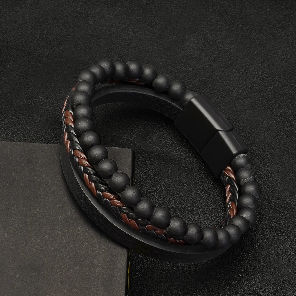 Calming Gemstone Beaded Anxiety Relief Bracelet