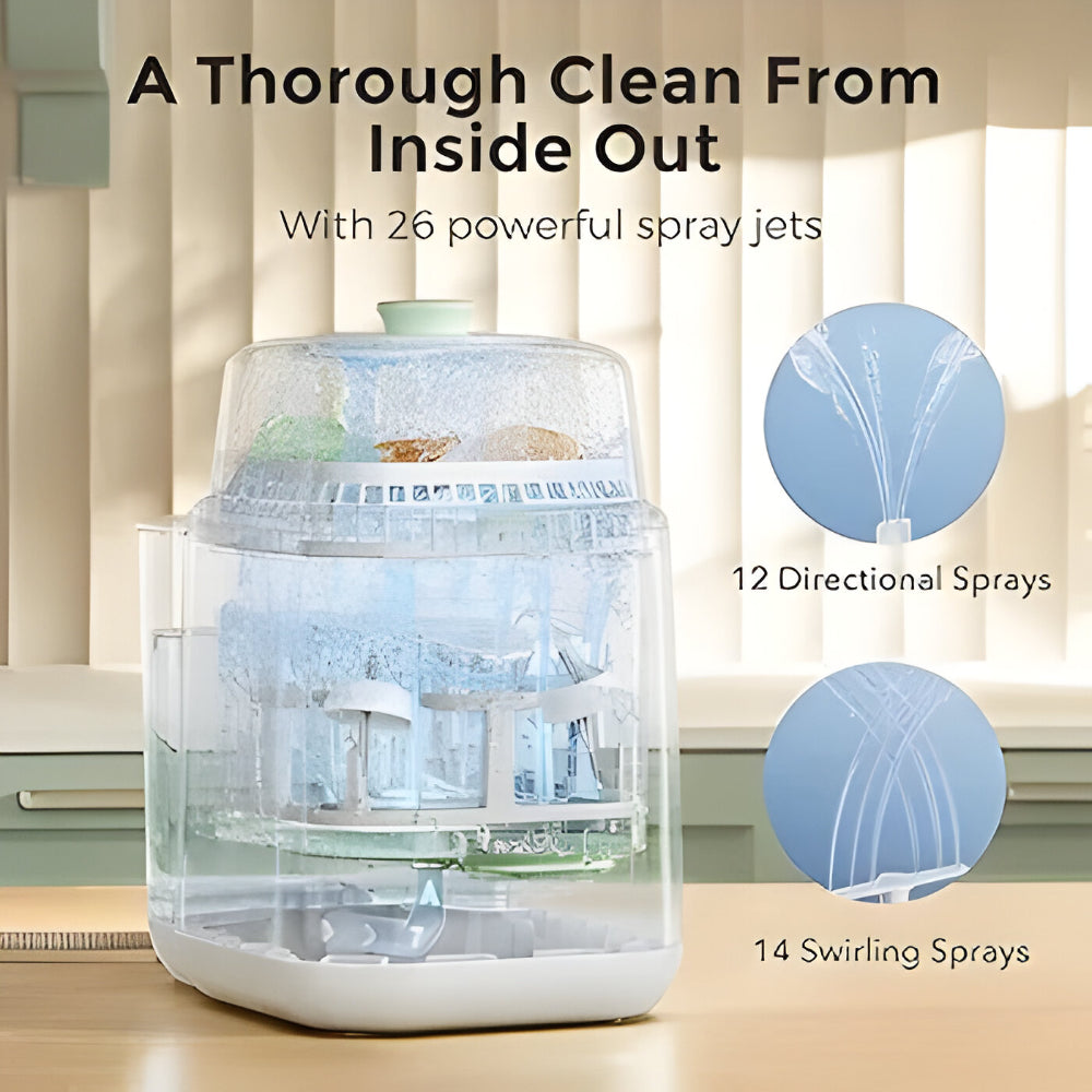Easy Clean Baby Bottle Sanitizer Electric Sterilizer