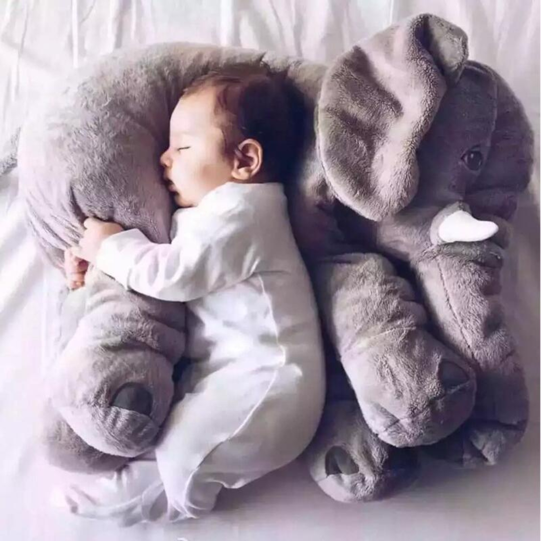 Soft Plush Elephant Baby Pillow - Lusomart
