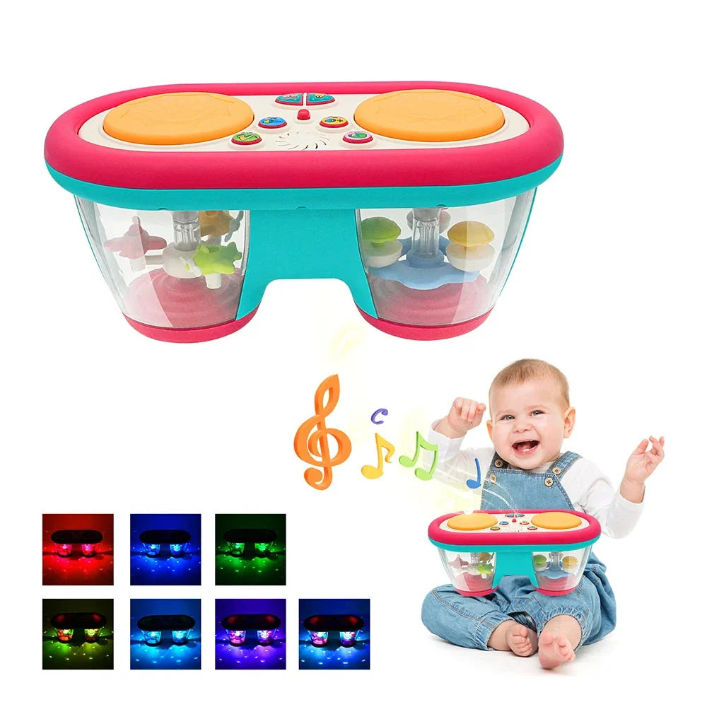 Fun Kids Drum Set Musical Toy - Lusomart