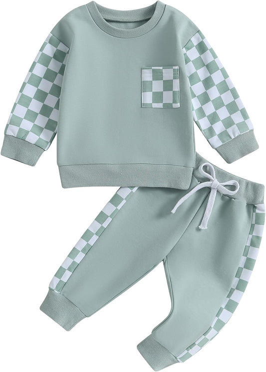 Mini Me Kids Sweat Suit Set - Lusomart