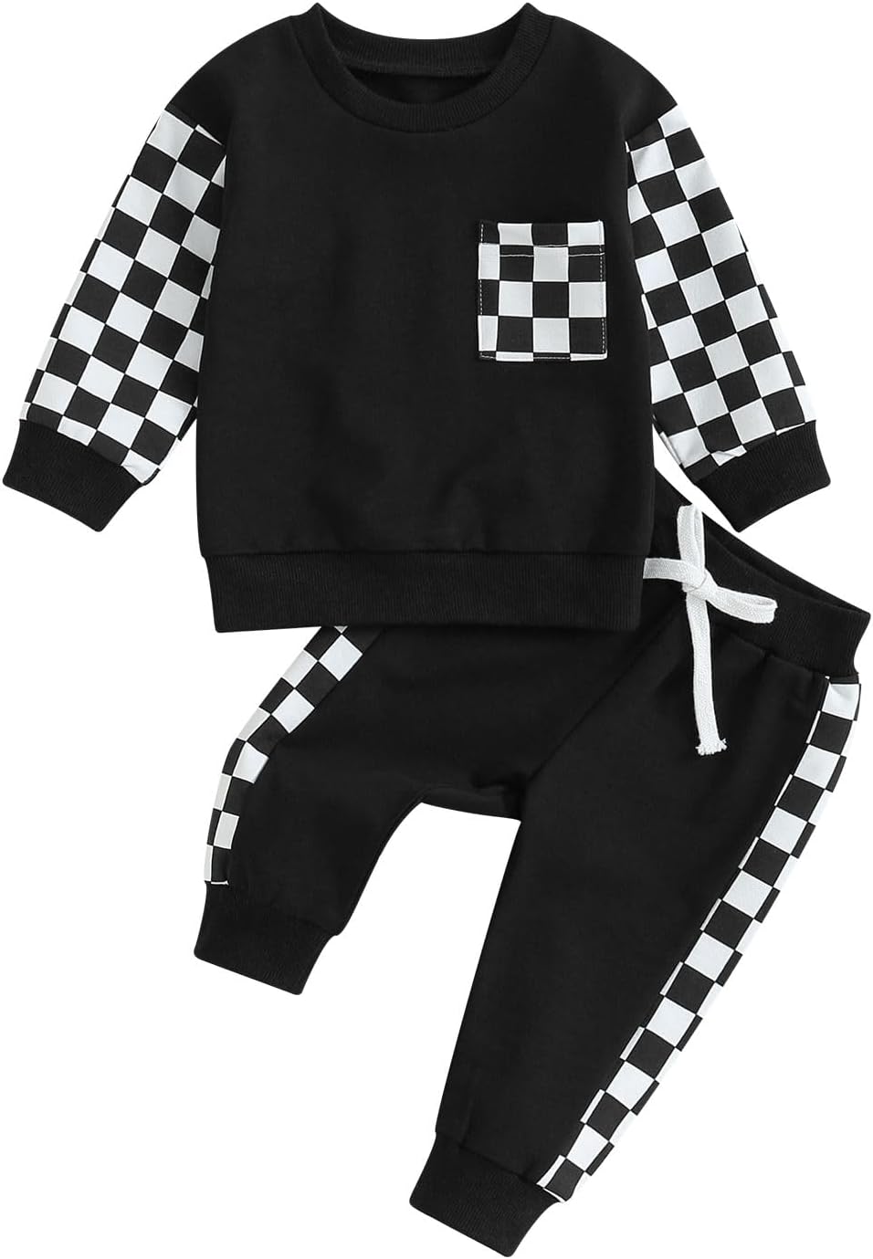 Baby Jogger Set Winter – Contrast Sweatshirt and Pants 6