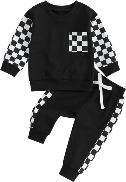 Baby Jogger Set Winter – Contrast Sweatshirt and Pants 6
