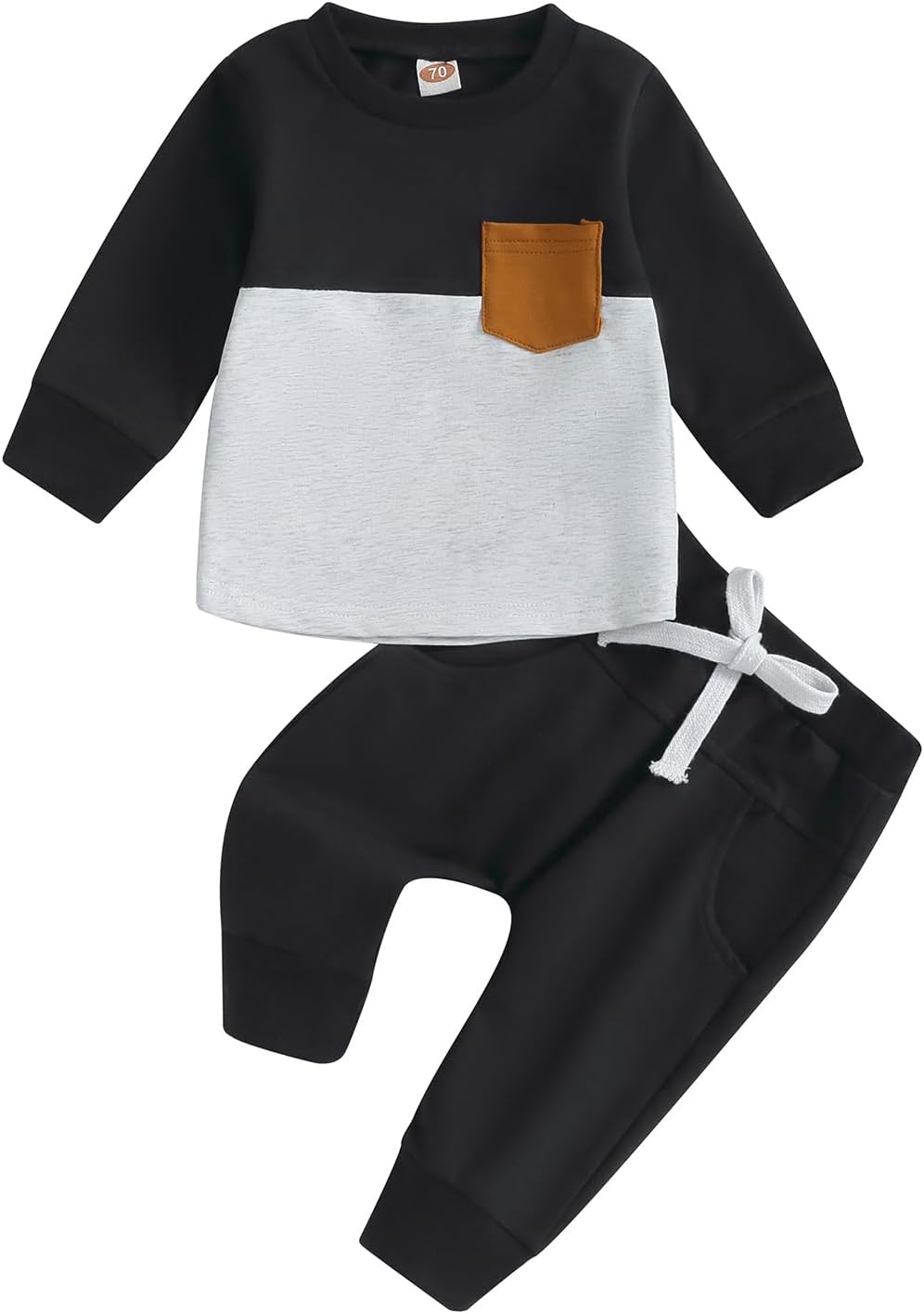 Baby Jogger Set Winter – Contrast Sweatshirt and Pants 8