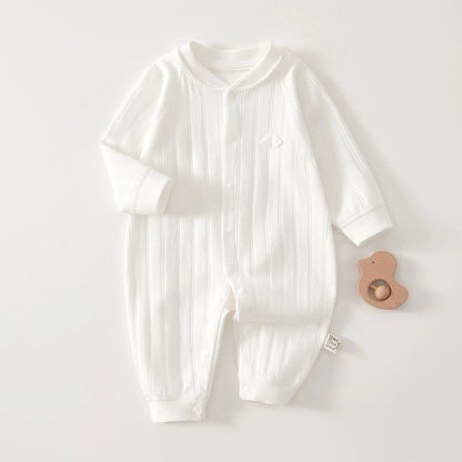 Baby Jumpsuit Met Ritssluiting Zacht Katoen Ademend Comfortabel 7