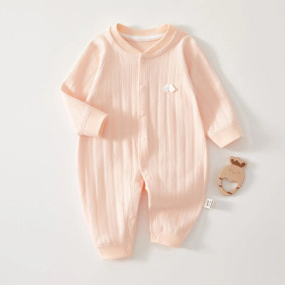 Cozy Baby Romper with Zipper - Gentle Cotton - Lusomart