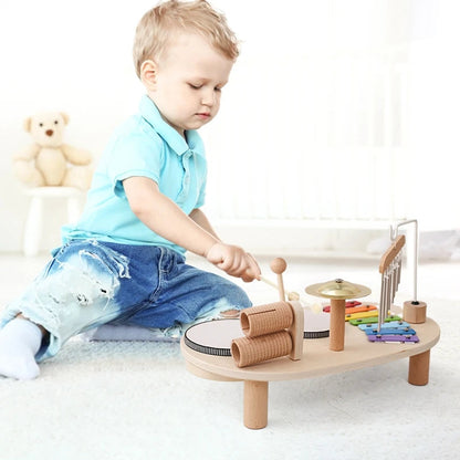 Baby Muziekset Educatief Multifunctioneel Veilig Kunststof Met Diverse Instrumenten 7