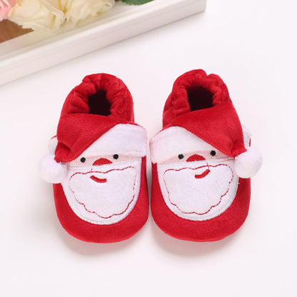 Product Title: Cozy Christmas Baby Slippers - Anti-Slip Cotton Comfort

Handle: cozy-christmas-baby-slippers-anti-slip-cotton

Product Description: Keep your little one's toes toasty this Christmas with our Cozy Baby Slippers! Made from soft, warm cotton, these anti-slip slippers ensure your baby stays comfy and safe while exploring around the house. Perfect for holiday snuggles and festive fun!

Variants: 
- Size: 15
- Color: Red
- Material: Cotton