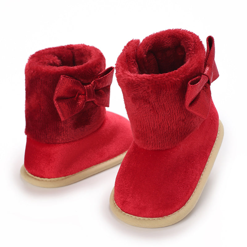 Baby Slippers Non-Slip Warm Cotton Christmas Comfortable 19