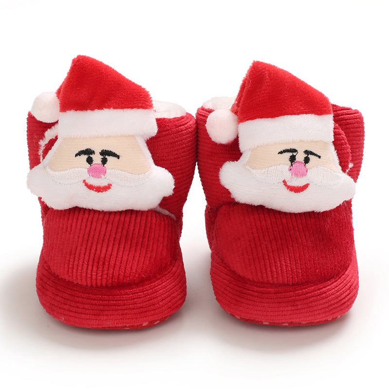 Baby Slippers Non-Slip Warm Cotton Christmas Cozy 7
