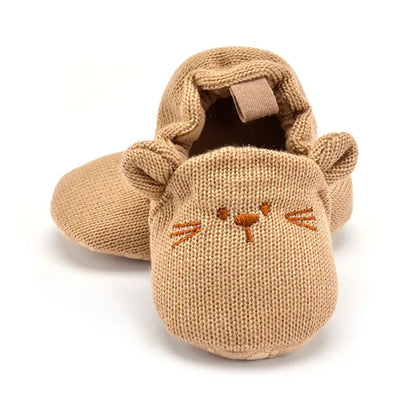 Baby Slippers with Non-Slip Soles - Comfortable Cotton 11