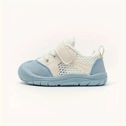 Baby Walking Shoes Anti-Slip Flexible Sole Mesh Upper Breathable Design 0