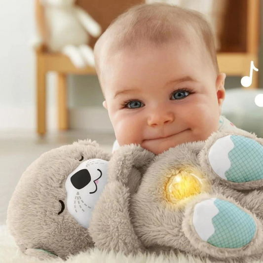 Cuddly Baby Night Light Teddy Bear Toy - Lusomart