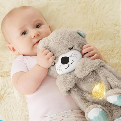 Baby's Sleep Teddy Toy Soft Plush Comforting Light for Newborns 5