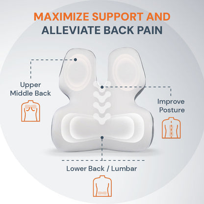 Ergonomic Back Support Pillow For Desk & Chair