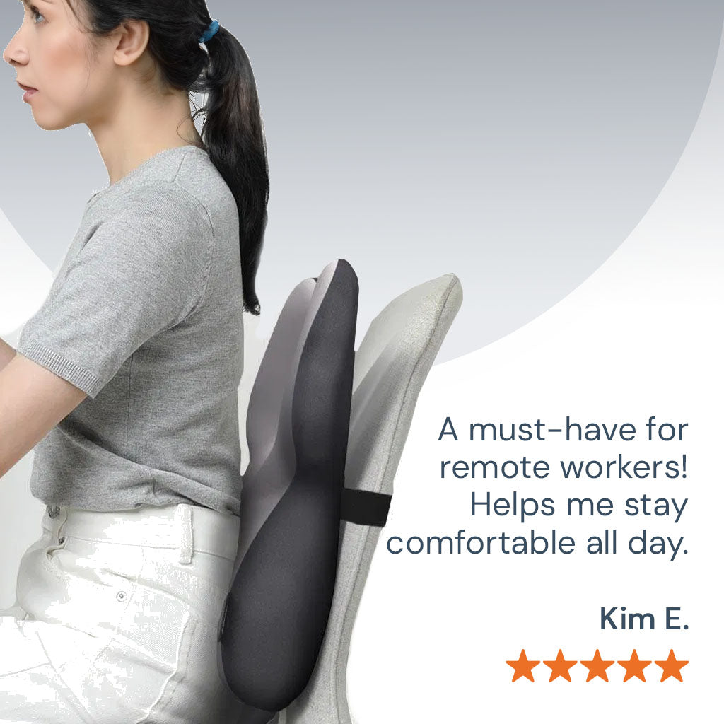 Ergonomic Back Support Pillow For Desk & Chair