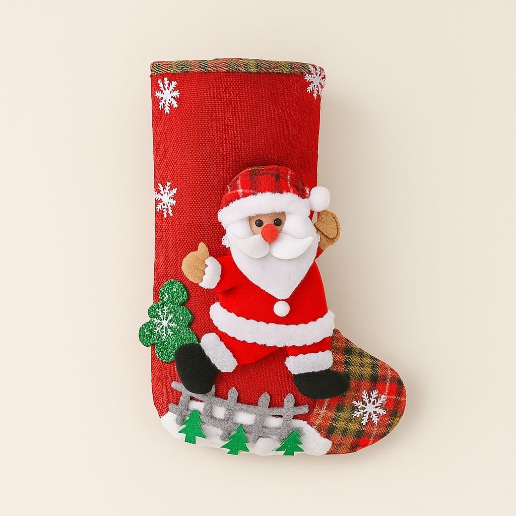 Christmas Santa Gift Tote Bag - Lusomart