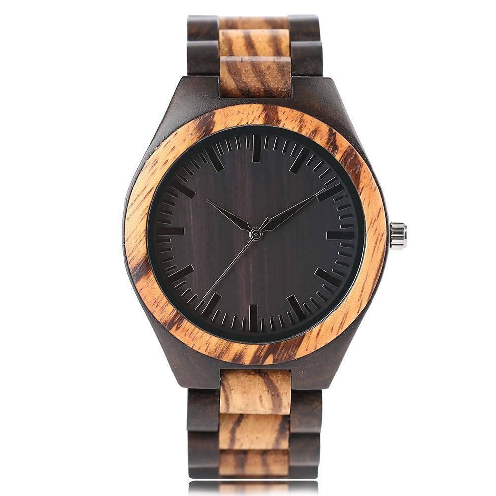 Nature Inspired Wooden Mens Eco Watch - Lusomart