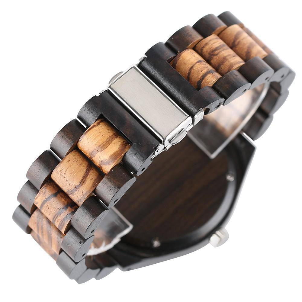 BambooCraft | Elegant Eco-Friendly Wooden Wrist Watch for Men 2