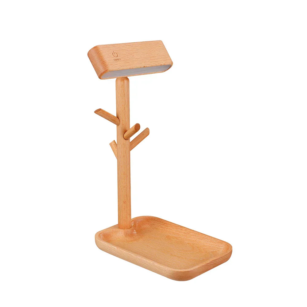 Eco Friendly Dimmable Desk Lamp with Storage - Lusomart