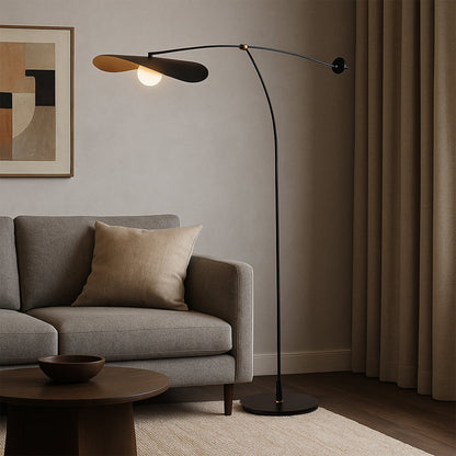 Natural Chic Bamboo Floor Lamp for Living Room - Lusomart