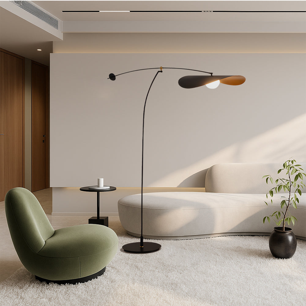 BambooGlow | Modern Elegant Japandi Floor Lamp for Living Room 1