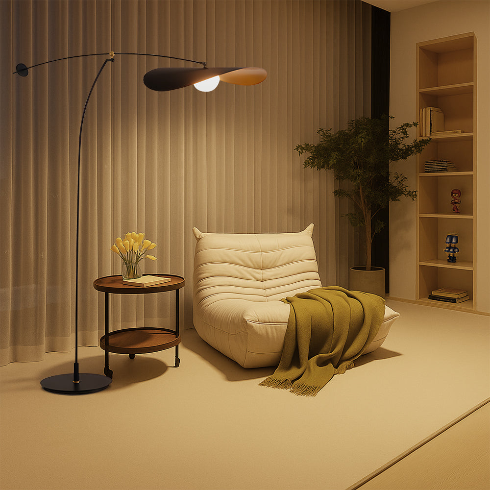 BambooGlow | Modern Elegant Japandi Floor Lamp for Living Room 3