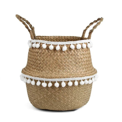 BambooWillow | Elegant Foldable Storage Basket for Home Décor 7
