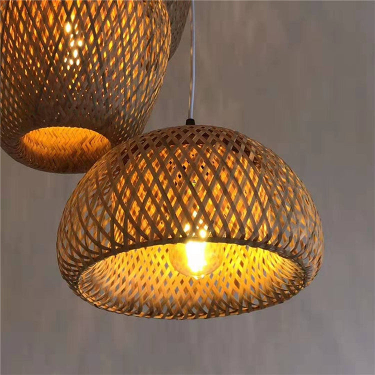 Natural Woven Rattan Pendant Lamp