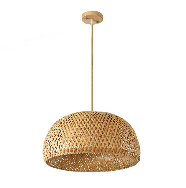 Natural Woven Rattan Pendant Lamp