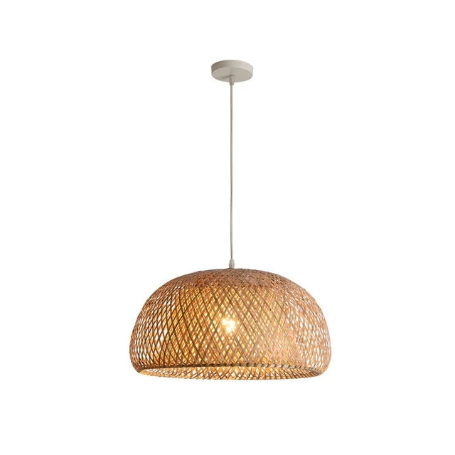 Natural Woven Rattan Pendant Lamp