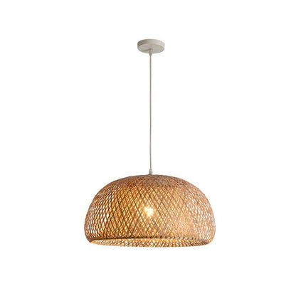 Natural Woven Rattan Pendant Lamp