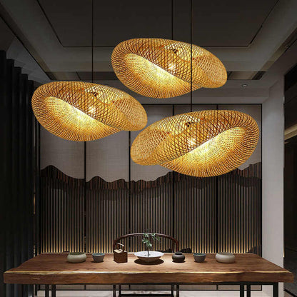 Natural Bamboo Hanging Lamp