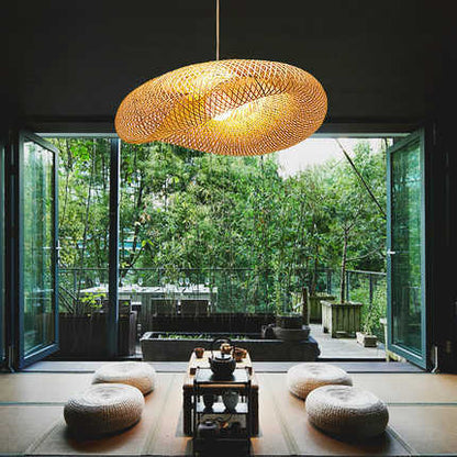 Natural Bamboo Hanging Lamp