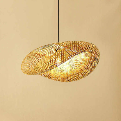 Natural Bamboo Hanging Lamp