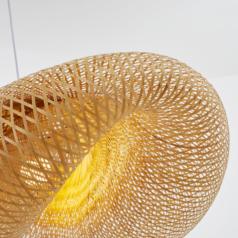 Natural Bamboo Hanging Lamp