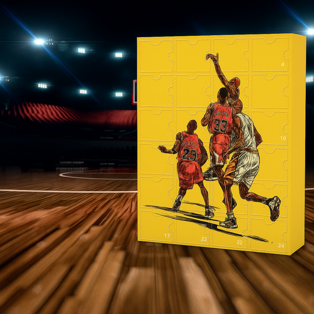 Basketball Advent Calendar Mini Figures Collectible Gift Box 1